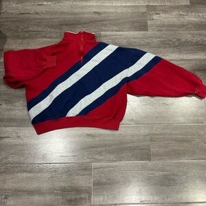 Vintage jerzees half zip